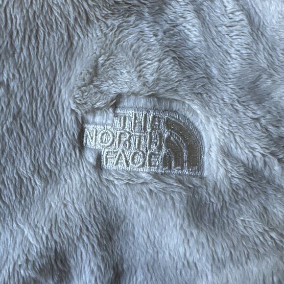 NWT! North Face Osito Half Zip-Womens MEDIUM Silken Fleece Jacket Gardenia White - Picture 12 of 15